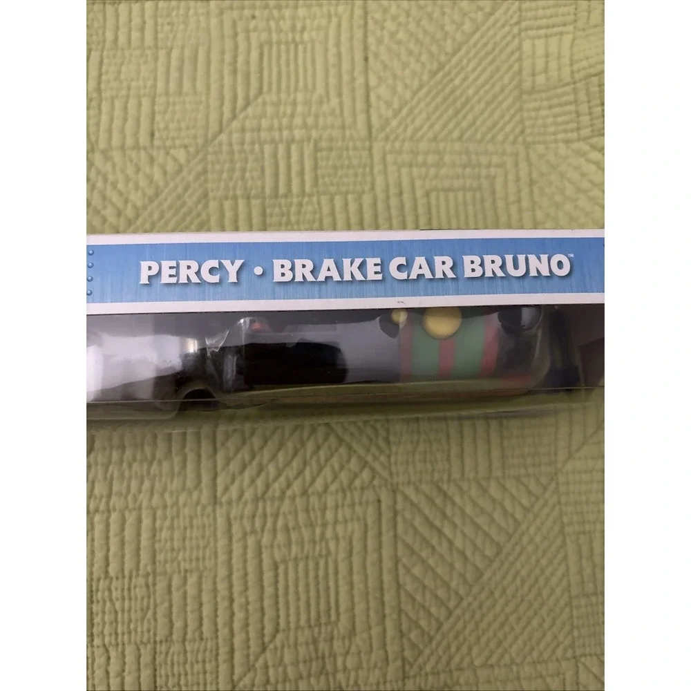 Thomas & Friends Percy & Brake Car Bruno Motorized Train Engine Vehicle Set